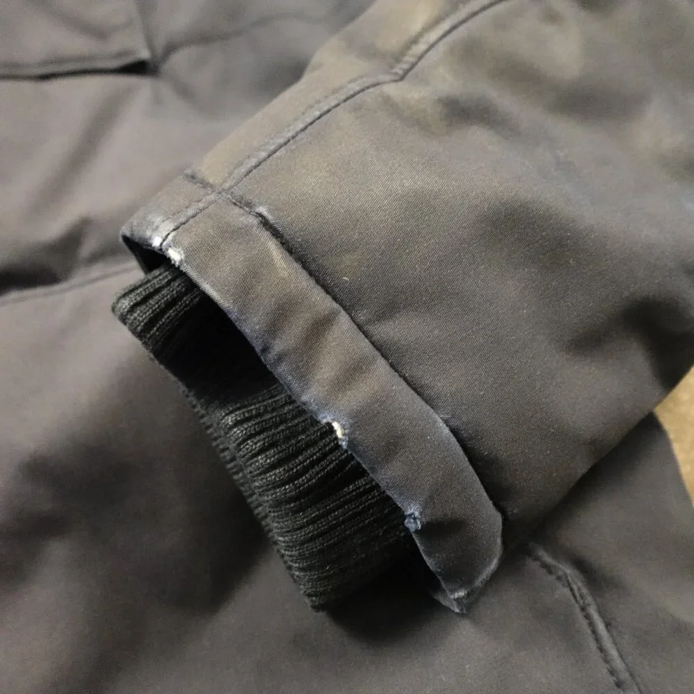 Levi’s Quilted Woodsman‎ Puffer Jacket Men’s Large Navy Brown